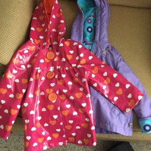 Rain jacket girls